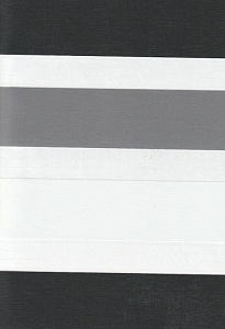 Открытые рулонные шторы день-ночь Салерно, серый 2002 купить в Нахабино с доставкой